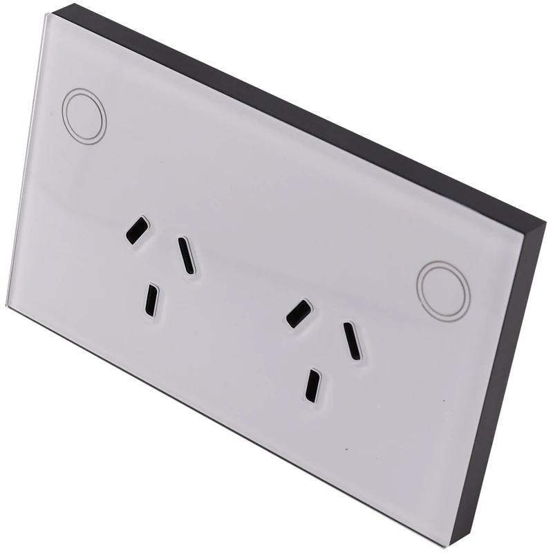 

AU Approved SAA Double Wall Socket,Press Plug Socket Power Outlet,Electrical Socket(AU Plug)