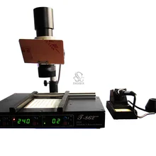 BGA паяльная станция T-862++ сварочный аппарат IRDA T862++ инфракрасный SMT SMD IRDA BGA сварщик T 862 обновленная модель