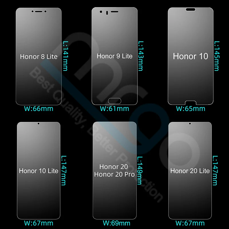 Защитное стекло для huawei Honor 10 glass Lite 9, Защитная пленка для экрана, защитное закаленное стекло Pro Honor 20 на Honor 10 Lite 9 8