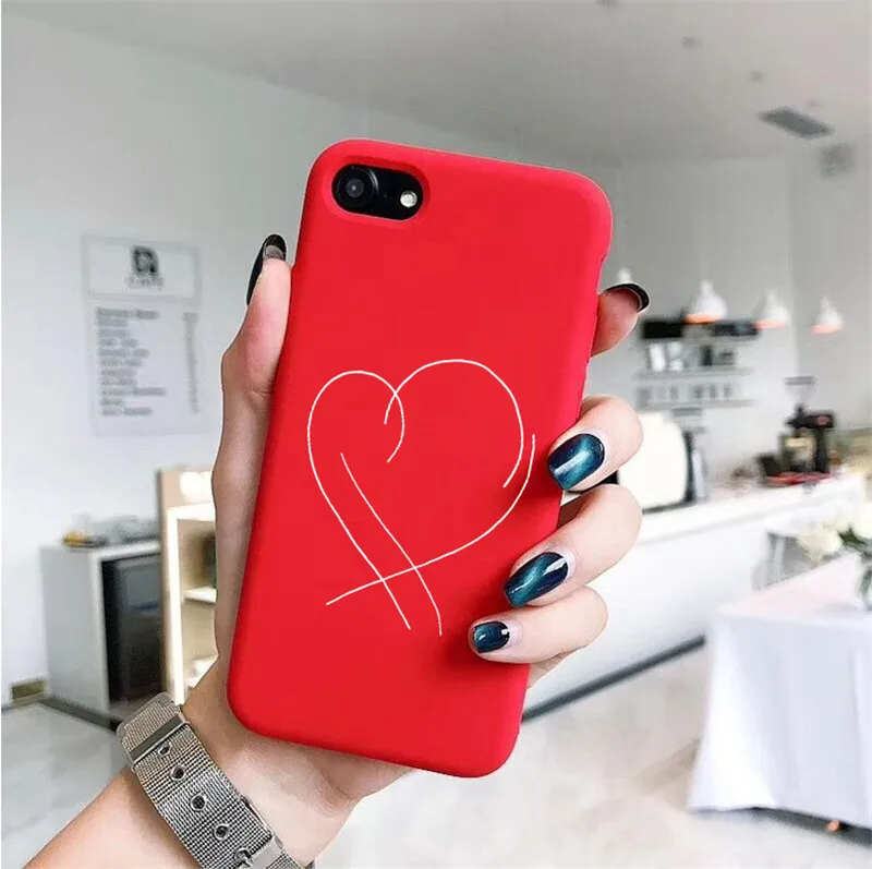 Чехол для телефона с надписью Love yourself Flower kpop для iPhone 7 11 Pro XS MAX XR X 6 6s 8 Plus, мягкий силиконовый чехол с абстрактным рисунком