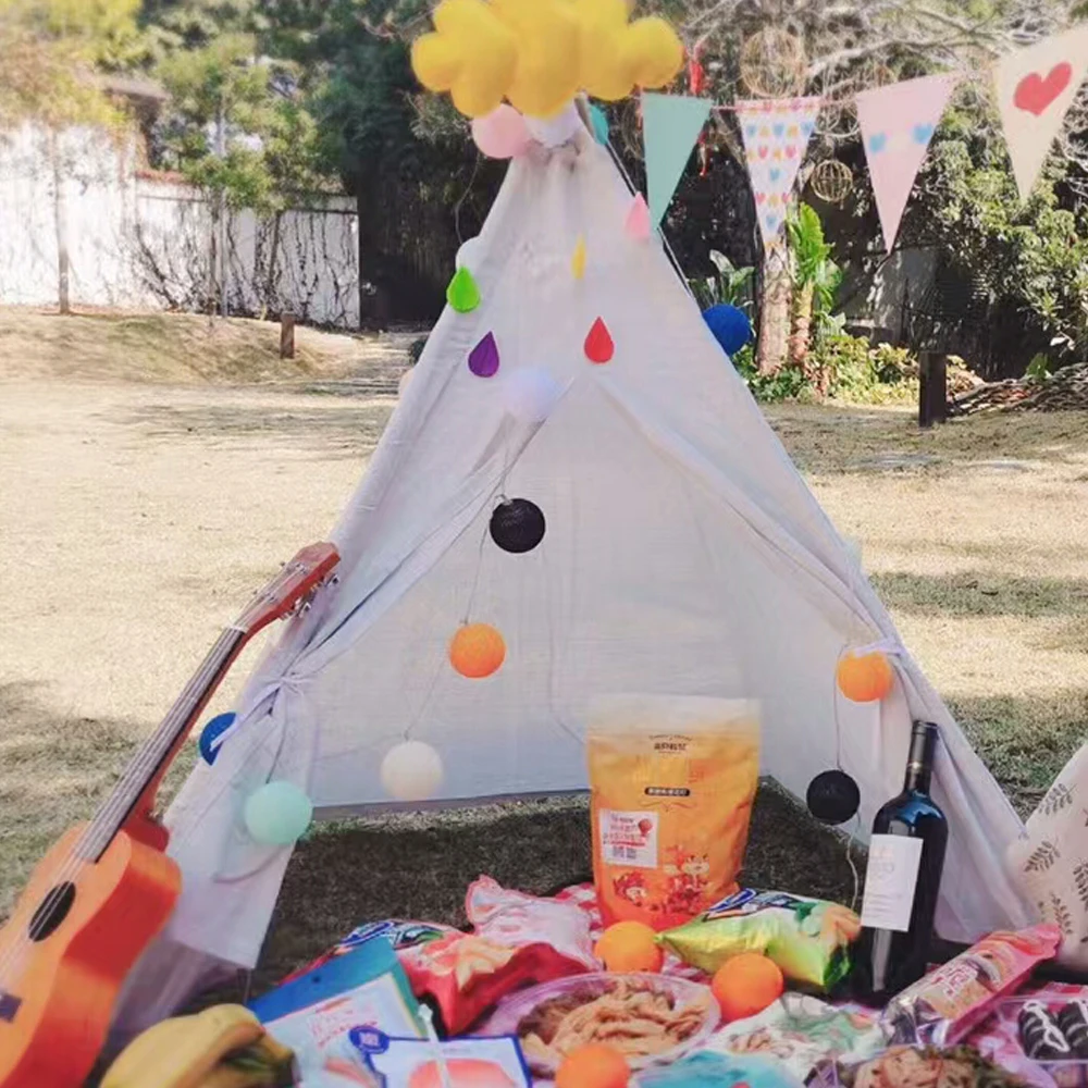 

Infantil Baby Kids Play Teepee Wigwam Castle Carpet Mats Toys Kids Tent Play House For Baby Gift Toy Children Tents Cabana Tipi