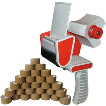 

5.6cm Width Tape Cutter Sealing Tapes Dispenser Packaging Parcel Machine Stainless Steel Blade Handheld Packer Tool Supplies