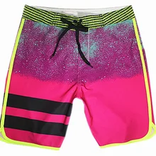 Новинка, мужские пляжные шорты из спандекса, мужские шорты-бермуды, быстросохнущие шорты из эластана, модные пляжные шорты, мужские повседневные шорты 30-38