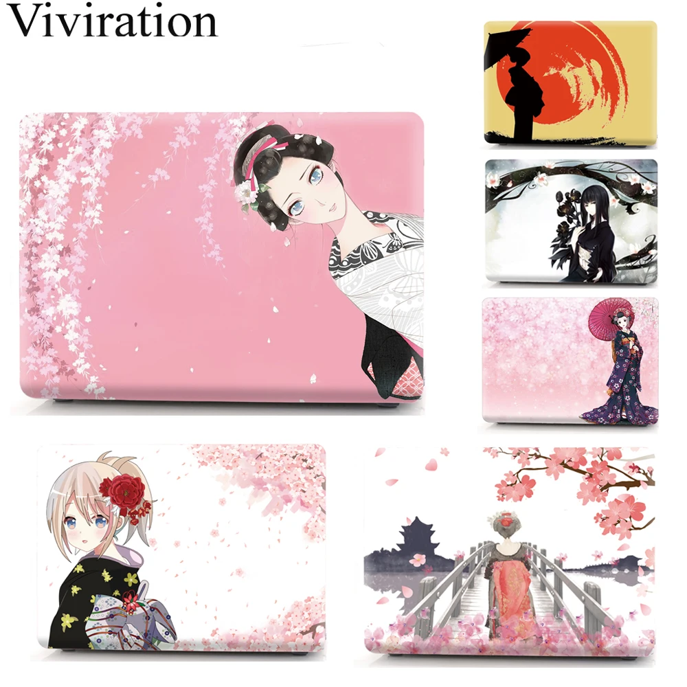 Anime Hard Laptop Cover For Macbook Air 13 A1466 Retina 11 13 15 Touch Bar Shell For Mac Pro 13 A1278 Air 13.3 2020 A2179