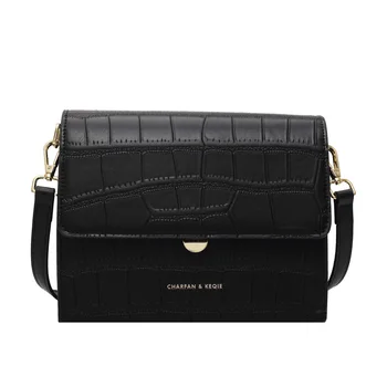 

Unique Bag Fashion Retro Bag Crocodile Pattern Bag Female 2020 New Fashion One Shoulder Underarm Bag Crossbody Small Square Bag