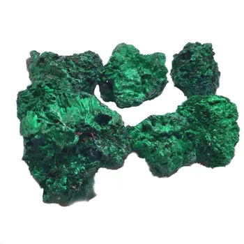 

100g Natural light malachite primordial stone decoration, mineral specimens, ornamental stone unpolished feng shui stone