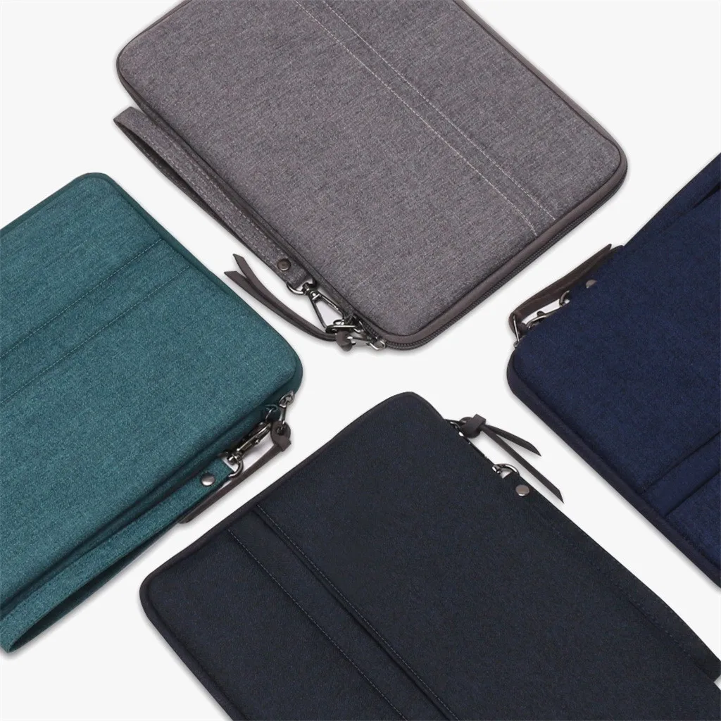 Flat leather case/sleeve