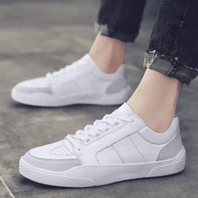 ONLYMONKEY/ г.; модная обувь на низком каблуке; обувь из натуральной кожи; Повседневная Мужская Спортивная обувь; уличная прогулочная обувь белого цвета
