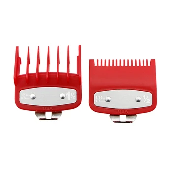 

2Pcs Hair Clipper Guide Comb Set 1.5mm 4.5mm Standard Guard Attach Trimmer Part HJL2019