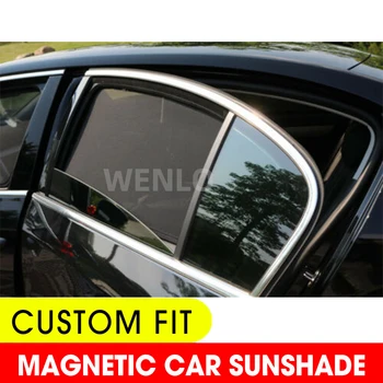 

WENLO For Lexus 5700 CT200 ES ES350 ES350H ES300 ES300H ES240 GS300 GS350 GX 400 460 Magnetic Car Side Window Sun Shades curtain