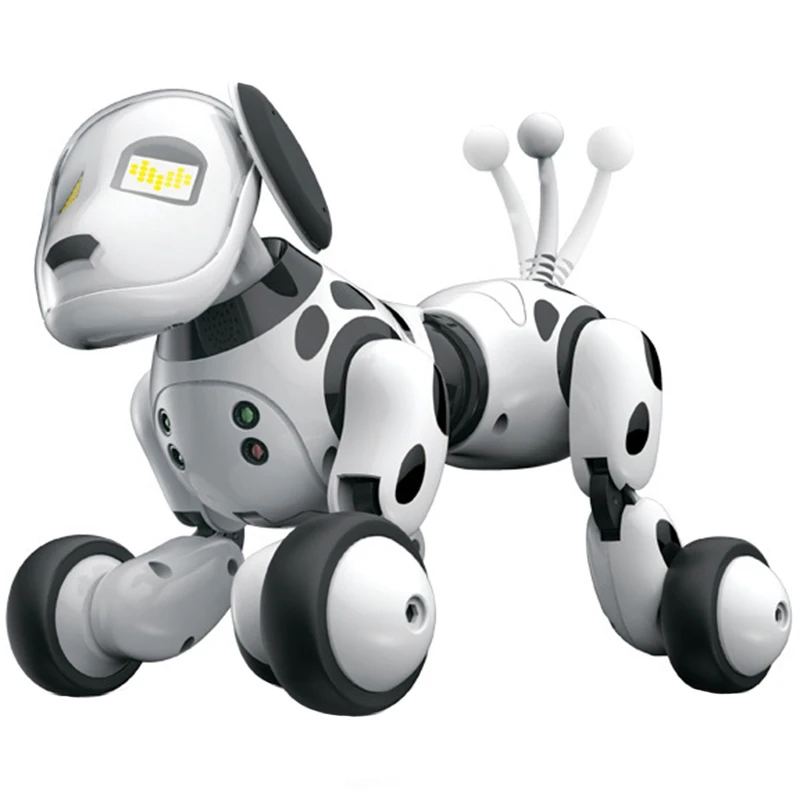 talking robot dog