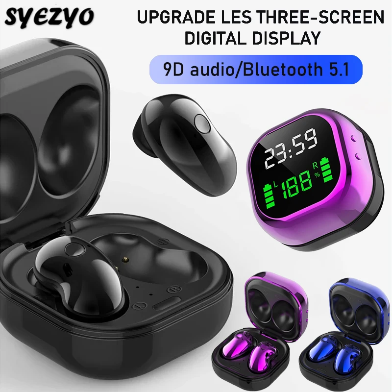 S6 Plus Bluetooth Kopfhörer Musik Headset Wasserdichte Ohrhörer Sport Earbuds Für Iphone Huawei OPPO Xiaomi TWS Drahtlose Kopfhörer
