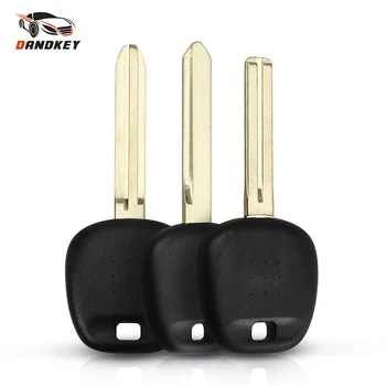 

Dandkey 10pcs Transponder Chip Key Shell For Toyota RAV4 PRADO Camry Reiz Highlander Yaris Corolla Key Toy43/Toy47/Toy48 Blade