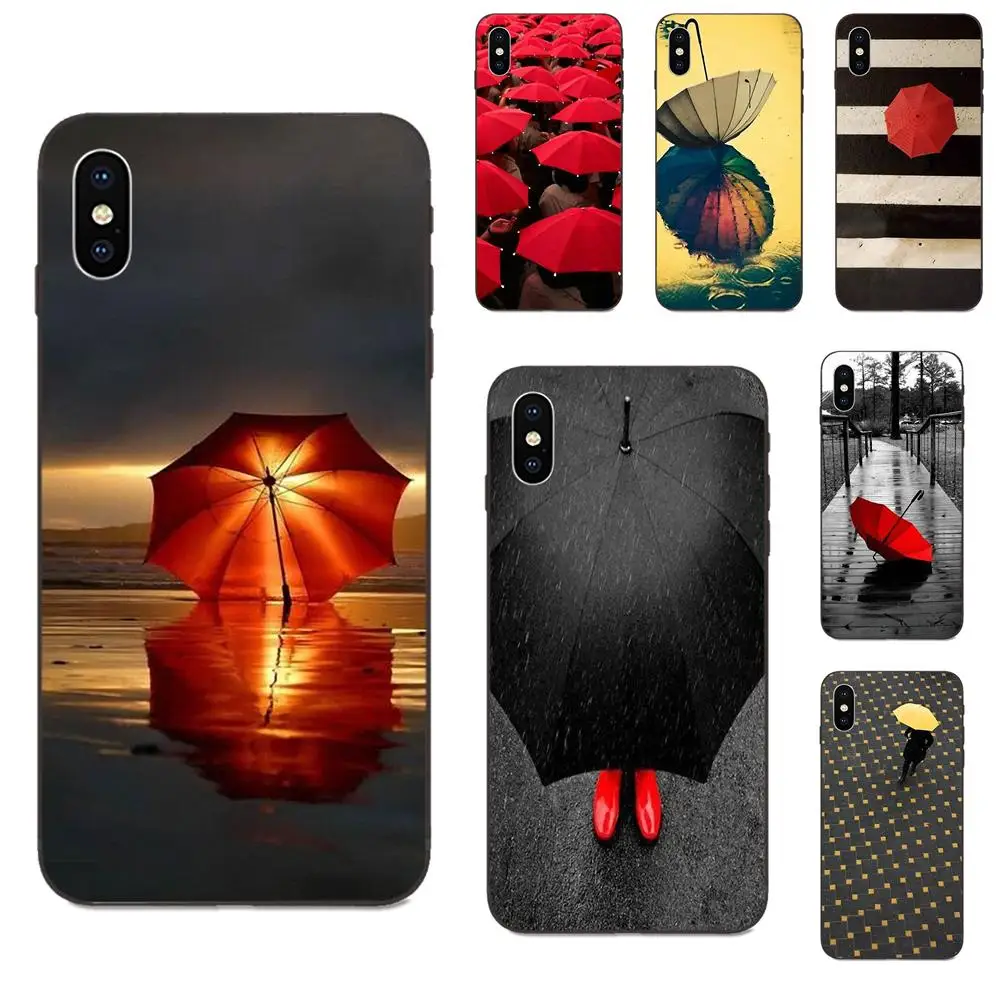 Мягкий чехол из ТПУ для Xiaomi Redmi Note 3 3S 4 4A 4X 5 5A 6 6A 7 7A K20 Plus Pro S2 Y2 Y3 воздушный зонт |