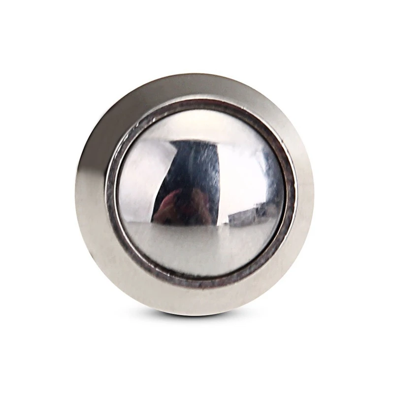

Hot Sale 3A Push Button Reset Button Switch 12 mm Nickel Plated Copper Bell Push Silver