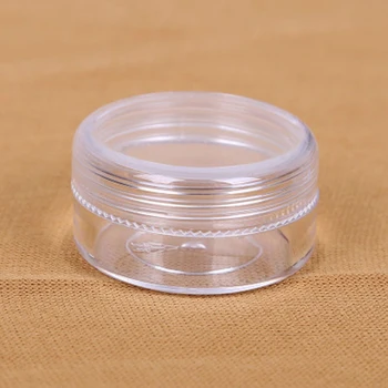 

10g Transparent plastic cream Bottle makeup cosmetic organizer Jewelry sample Travel portable Trial Pack Cosmetic storage box
