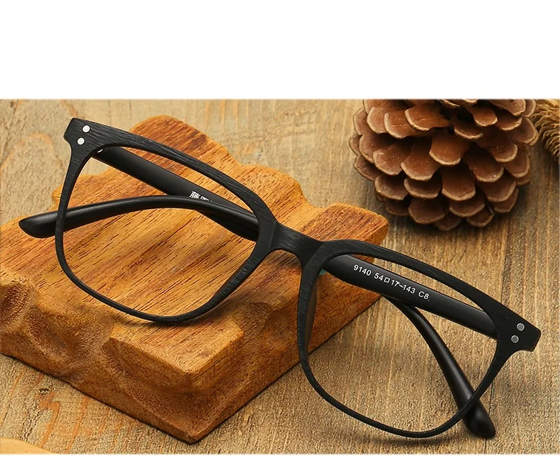 Vazrobe TR90 очки оправа для мужчин деревянные очки мужские очки по рецепту Близорукость диоптрий анти синий фотохромные прогрессивные