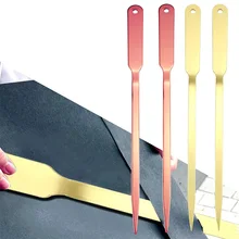 4 шт. открывалка для конвертов открывалки для писем из нержавеющей стали ручные открывалки для букв(розовое золото и золото