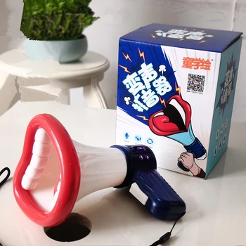 

Novelty Toys Loudspeaker Multi Voice Changer Recorder Toys Creative Funny Toys With 4 Different Voice Modifiers Kids Gifts