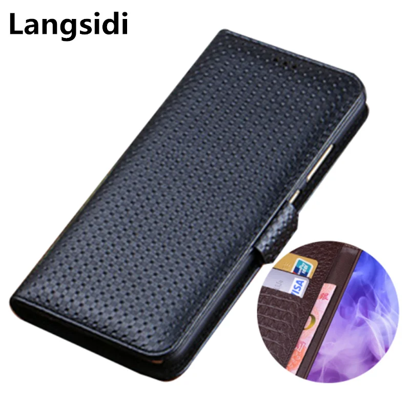 

Business genuine leather side magnetic buckle wallet phone case card holder for Google Pixel 2 XLGoogle Pixel 2 flip case capa