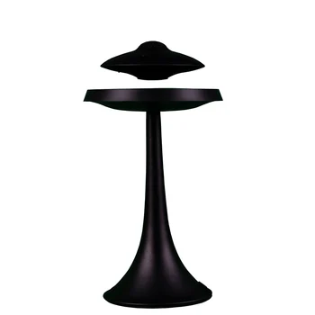 

Smart Bluetooth speakers maglev UFO style design bass stereo New Technology seven color LED lights waterproof wireless charging