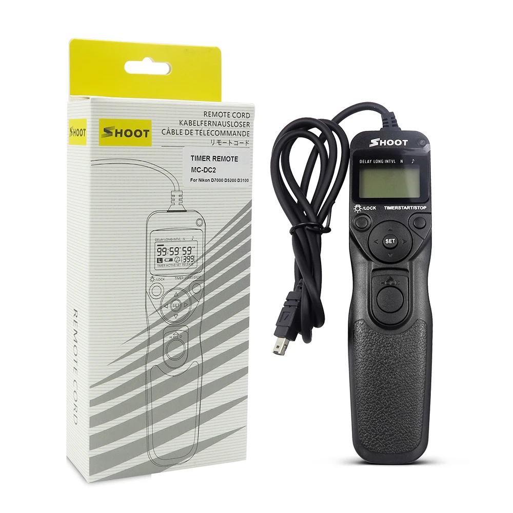 Fit for MC-DC2 Timer Shutter Release Camera Timing Shutter Remote Control Camera Accessories