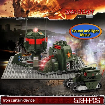 

Wisdom Toys Building Blocks Red Police Series Iron Mu Device Beneficial Wisdom Assembling Building Blocks