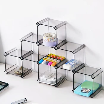 

6 Pcs Honeycomb Plastic Drawer Dividers Cabinet Organizer Partition For Diy Combination Home Organizer