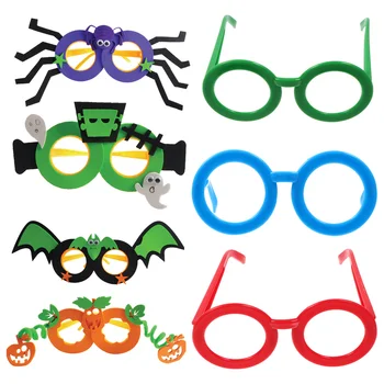 

4 Set Creative Durable Portable Practical Halloween Decor Glasses for Halloween Decor
