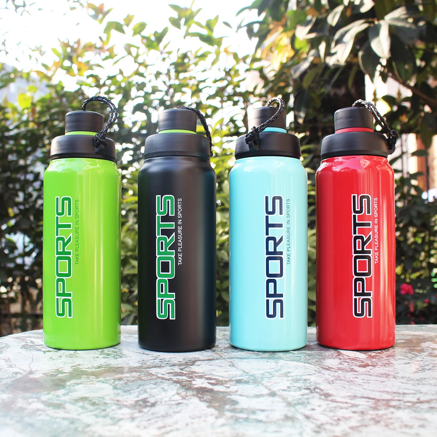 

New Style Pacifier Insulation Pot Insulated Stainless Steel Bottle Water Cup Bullet Creative Outdoor Sports Gift