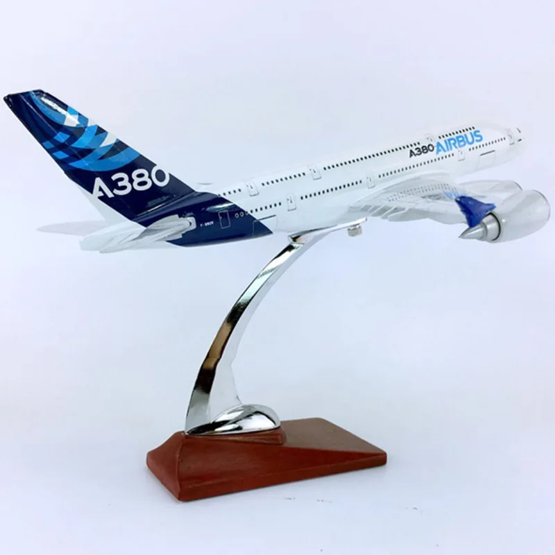 28 см 1/250 масштаб Airbus A380-800 литье под давлением модель самолета из сплава прототип авиакомпания w база самолета дисплей игрушка Коллекция