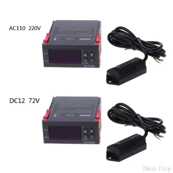 

SHT2000 Digital Temperature Humidity Controller AC 110-220V DC 12V-72V for Home M22 20 Dropship