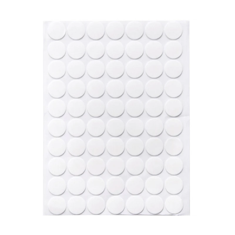 

Acrylic Round Tape Dots, Seamless Double-sided Tape, Self Adhesive, Magic Sticker, Invisible, Universal, 70Pcs