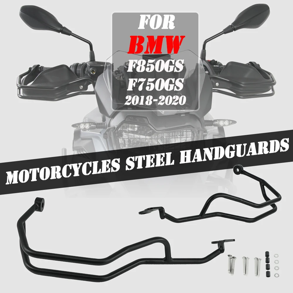 

Motorcycles Steel Handguards Handle bar Hand Guard Frame Protector Bracking For BMW F 850GS F850GS F 850 GS F750GS F 750 GS