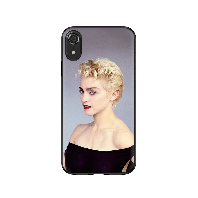 Силиконовый чехол EWAU madonna для iPhone 5 5S SE 6 6s 7 8 Plus X XR XS Max - Цвет: B5
