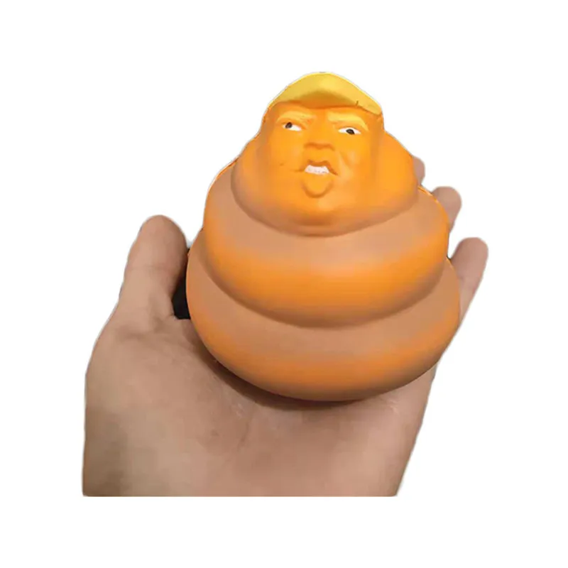 Мягкая Новинка, забавная игрушка, Трамп, стресс, дети, сжимаются, персонаж, игрушка, отпустите давление, медленно отскок, игрушка для взрослых и детей, подарок