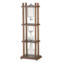 HG2713 ледяная вода капельного 750cc кофейник машина для холодного Извлечения Льда деревянный+ Термостойкое стекло 5-8 человек эспрессо