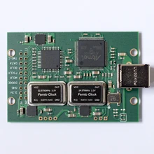 HIFI włochy Amanero Combo384 USB DSD 512 / PCM 384 moduł + CCHD-957 Crystek