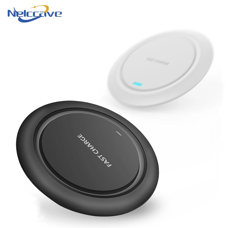 

10W Fast Wireless Charging Pad For iPhone 11 Pro XS Max XR X 8 Qi Wireless Charging Station For Samsng S10 Plus S9 S8 Note 10 9
