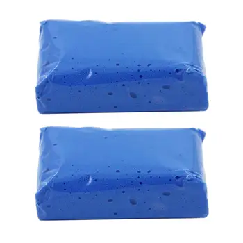 

Magic Car Clay Bar Cleaning Detailing Mud Stains Removal Clean Parts Blue 2Pcs