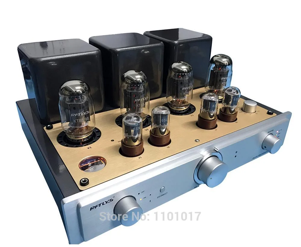 RFTLYS A5 KT88 ламповый усилитель HIFI EXQUIS интегрированный Push & Pull AMP с Bluetooth 1