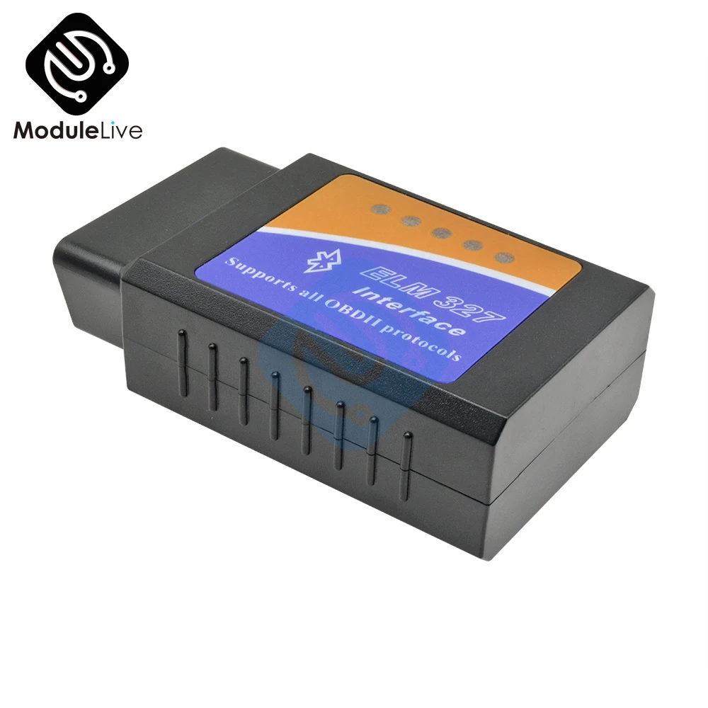Digimotor real ELM327 V1.5 Bluetooth OBD2 ELM 327 в 1,5 OBDII считыватель кодов диагностический инструмент мини сканер OBD 2 Автомобильный диагностический инструмент