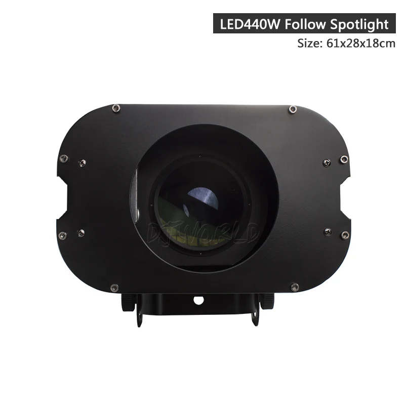 440W FollowSpotlight Djworld Новое поступление 440 Вт следование прожектора интеллектуальная Регулировка дизайн Индивидуальный рисунок сценическое освещение День рождения/семья - Цвет: 440W FollowSpotlight