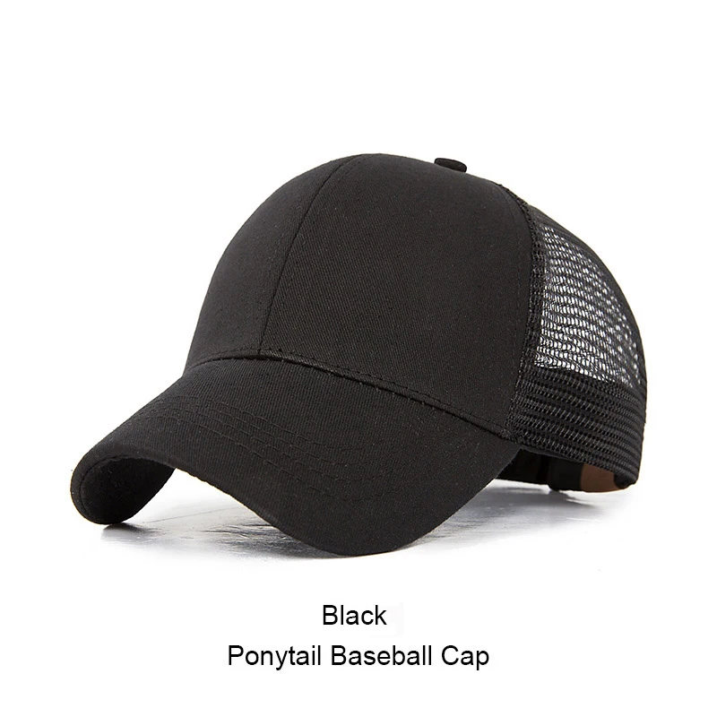 URDIAMOND, бейсболка с конским хвостом, женская, грязная булочка, Snapback, летние сетчатые шапки, Повседневная Спортивная Кепка с блестками, Прямая поставка, Кепка