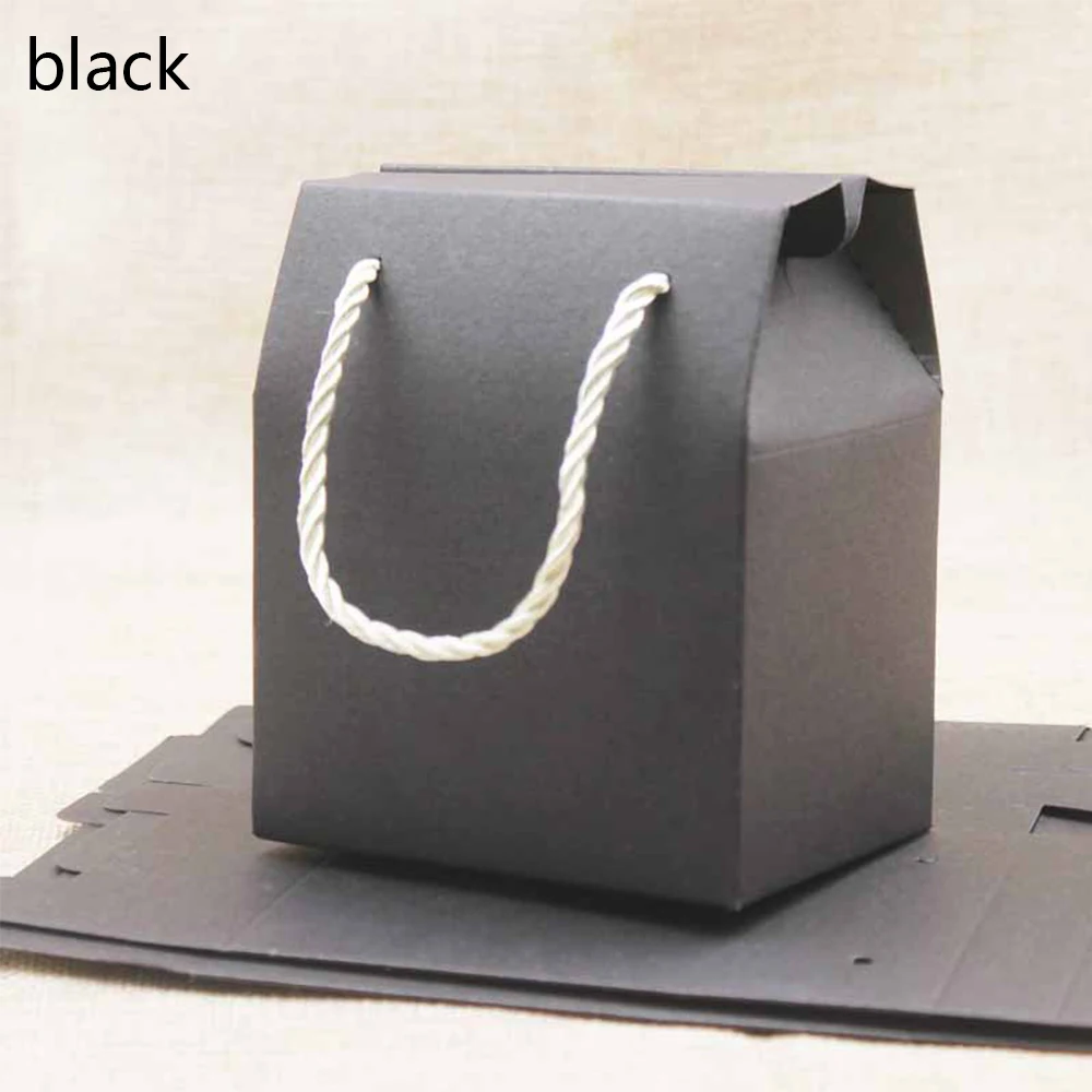 10 шт. разноцветная бумажная коробка для закусок печенья шоколада|Подарочные