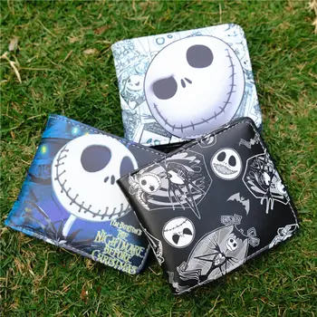 

Movie Anime Nightmare Before Christmas JAKE Coin PU Leather Wallet Purse Bag Holder Layer Cool Hot 3style