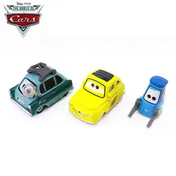 Disney Pixar Cars 2 шт. комбинация проф Z и мини милый вилочный погрузчик Guido & Luigo Lightning McQueen игрушки автомобиль Рождественский подарок