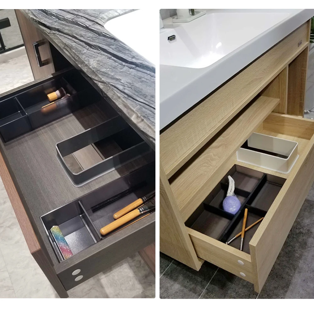 Plastic U Shape Drawer Drain Space For Bathroom Kitchen Furniture Plastic Cabinet Sink Drain Pipe Recessed U for Basin Drainage