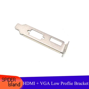 

For half-height graphics card Low proflie 8cm baffle VGA + HDMI interface Suitable for HTPC case installation