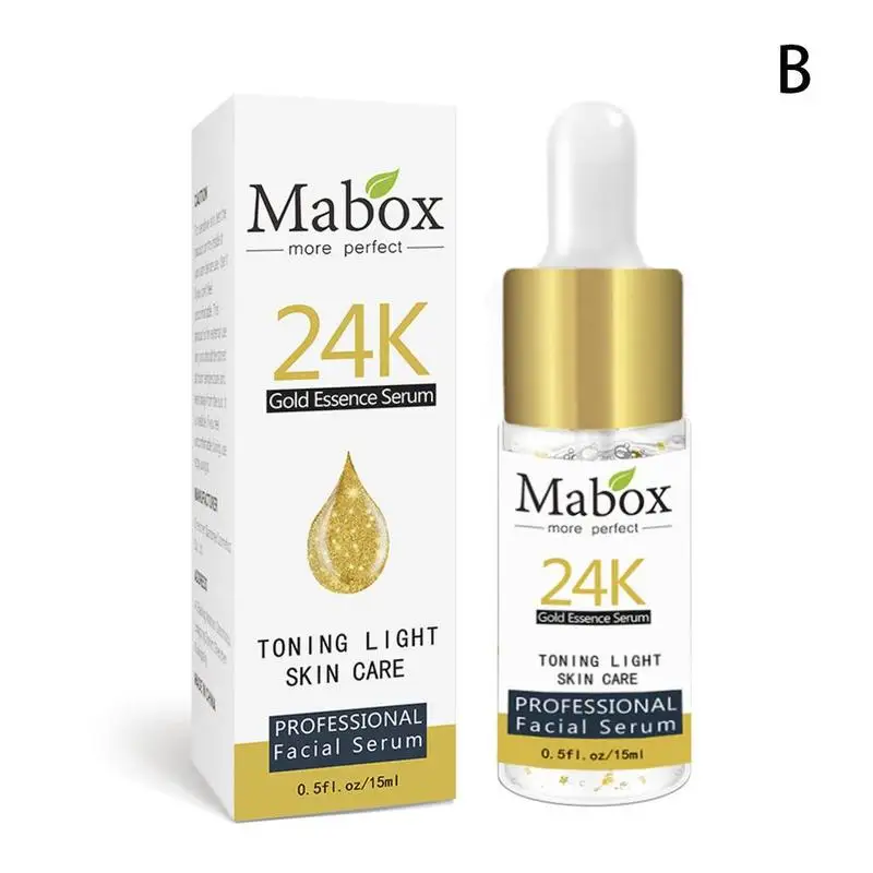 24K essence liquid Горячая Витамин С отбеливающая сыворотка с гиалуроновой кислотой Сыворотка для лица Улитка для удаления веснушек и пятен против морщин - Вес нетто: 24K essence liquid